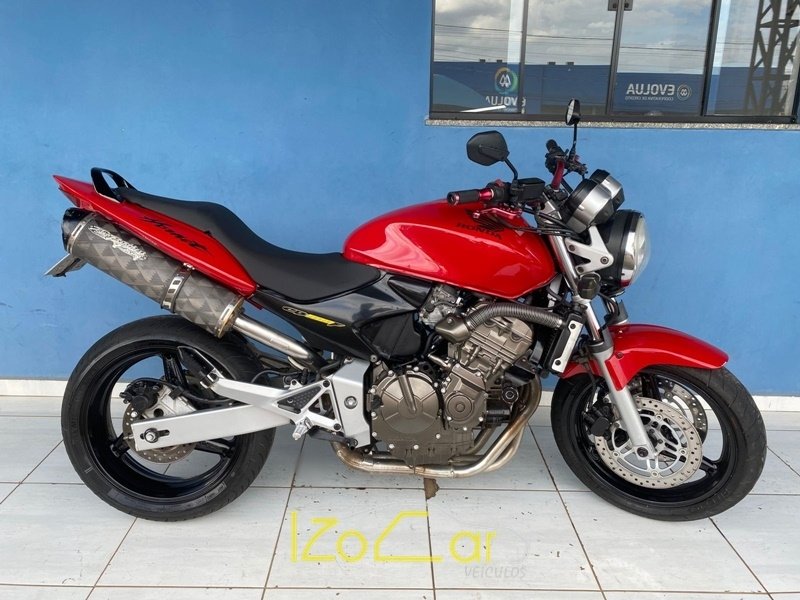 Honda CB 600F HORNET  na cor Vermelho em Guarapuava / PR - 964899