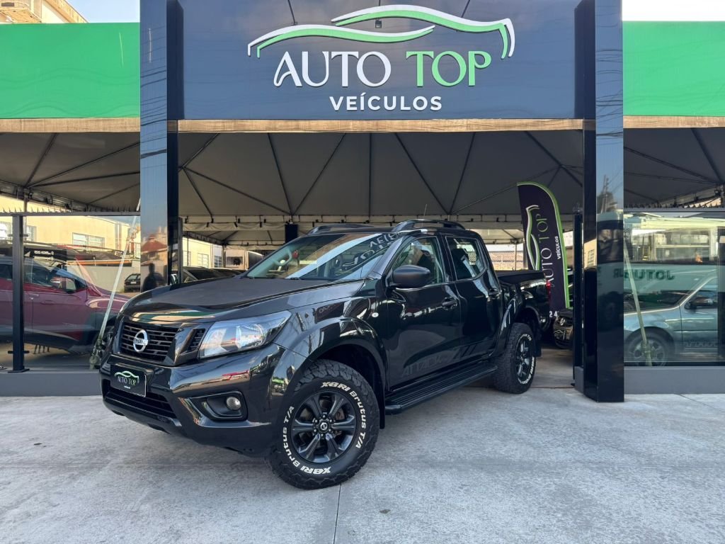 Nissan Frontier ATTAC.CD 4x4 2.3 Bi-TB Die. Aut na cor Preto em Palhoça / SC - 965021