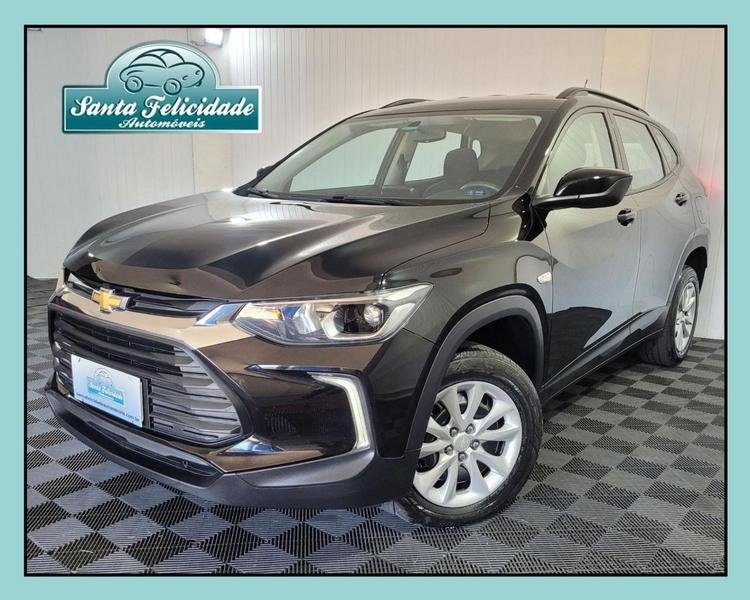 Chevrolet Tracker 1.0 Turbo 12V Flex Aut. na cor Preto em Curitiba / PR - 965025