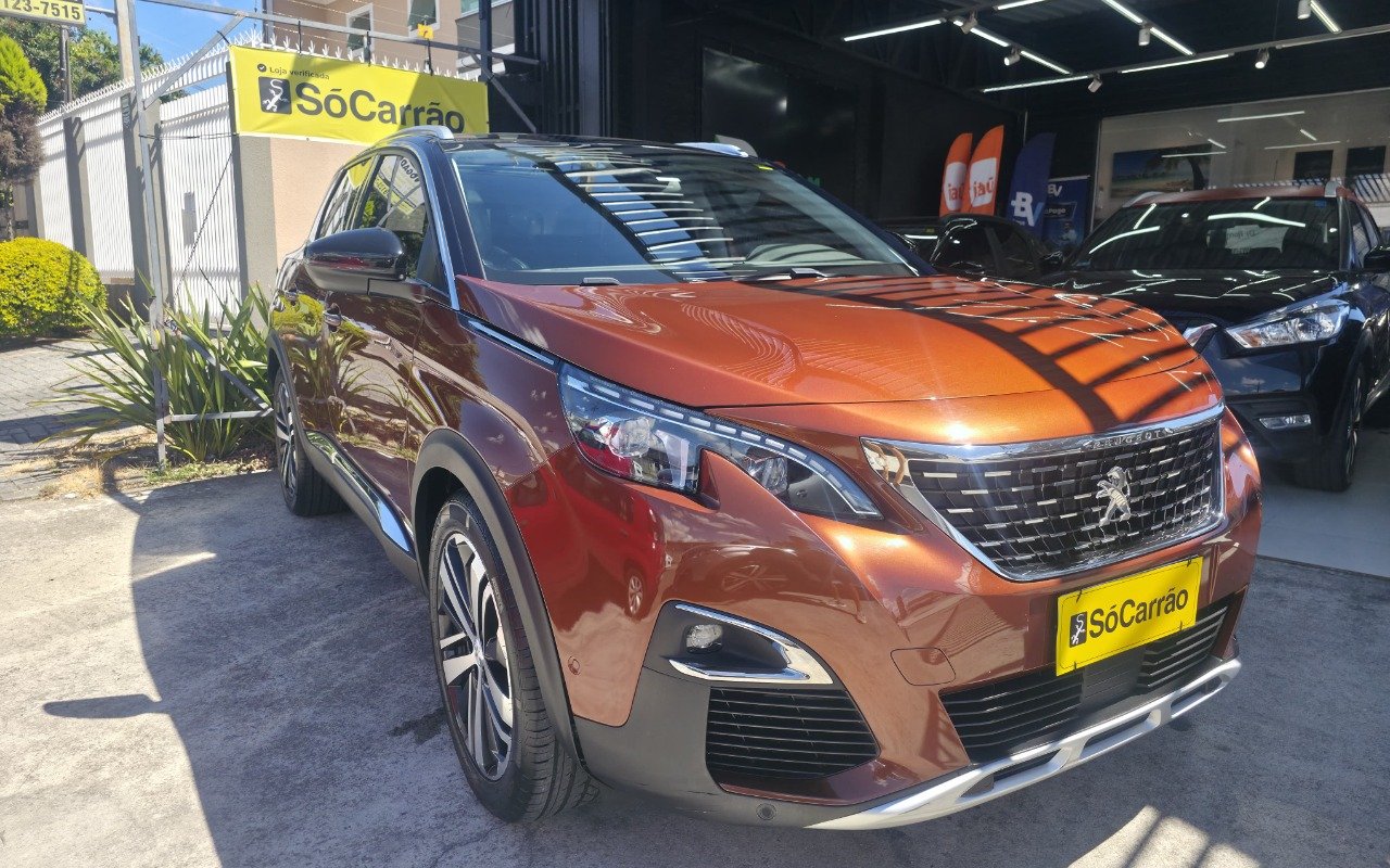 Peugeot 3008 Griffe Pack 1.6 Turbo 16V 5p Aut. na cor Marrom em Curitiba / PR - 965170