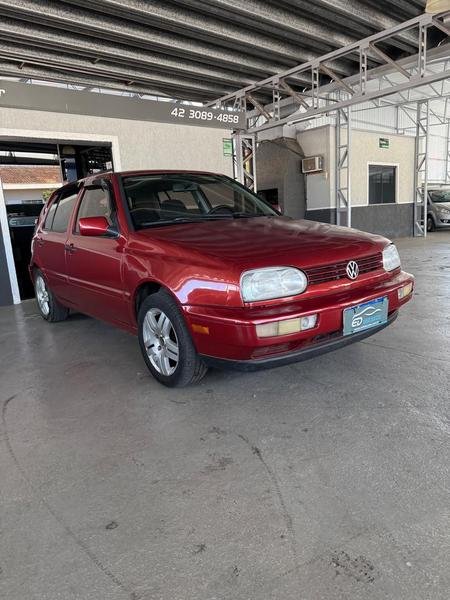 Volkswagen Golf GLX 2.0 4p na cor Vermelho em Ponta Grossa / PR - 965366