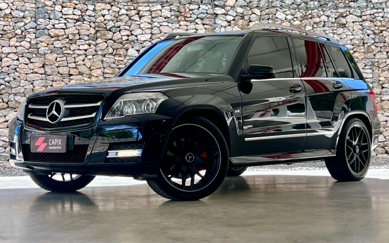 Mercedes-Benz GLK-300 3.0 V6 24V 4x4 231cv Aut. na cor Preto em Curitiba / PR - 965516