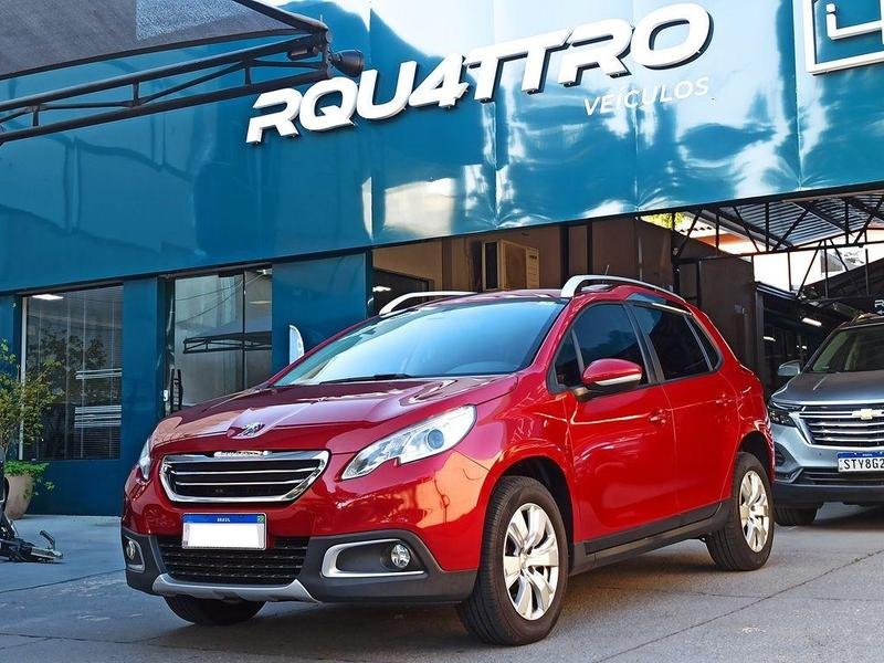 Peugeot 2008 Allure 1.6 Flex 16V 5p Aut. na cor Vermelho em Curitiba / PR - 965546