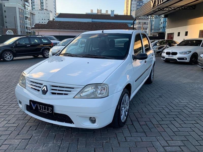 Renault Logan Expression Flex 1.6 16V 4p na cor Branco em Curitiba / PR - 965550