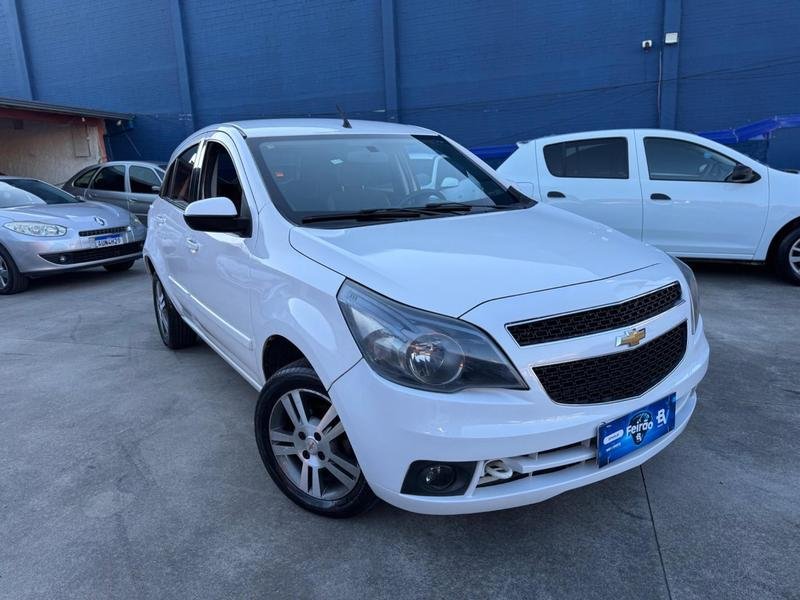 Chevrolet Agile LTZ 1.4 MPFI 8V FlexPower 5p na cor Branco em Curitiba / PR - 965595