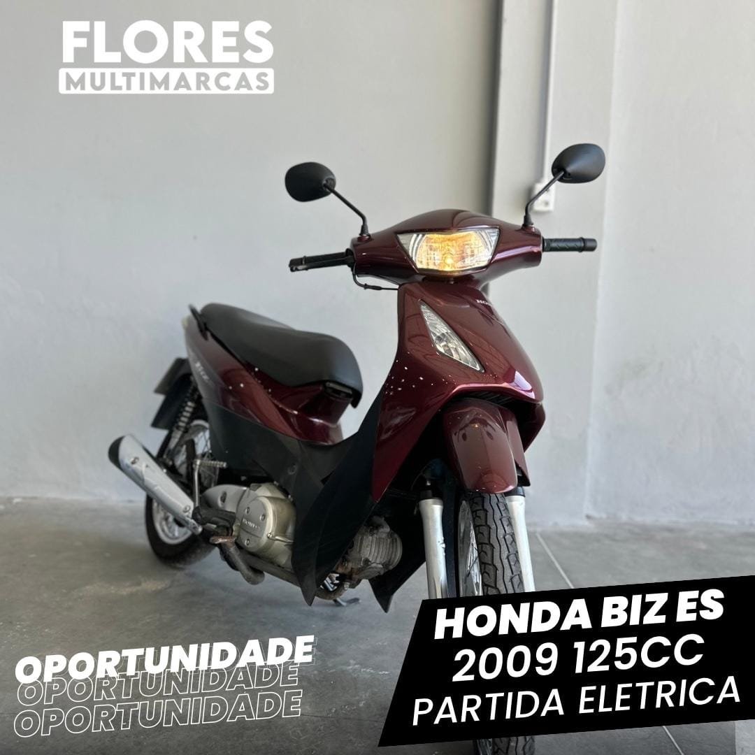 Honda BIZ 125 ES/ 125 ES FLEX  na cor Vermelho no Sapucaia do Sul / RS - 9656