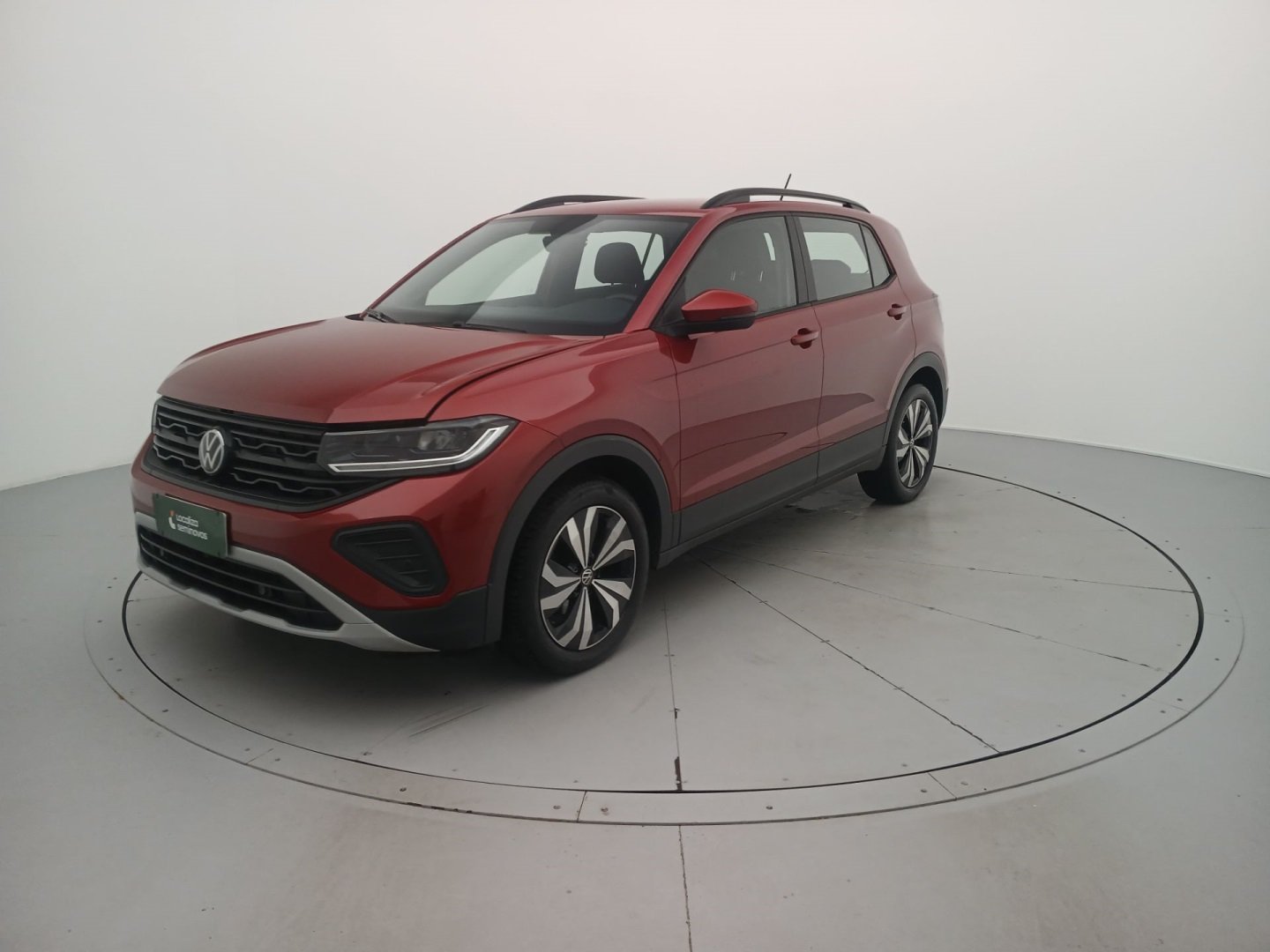 Volkswagen T-Cross 200 TSI 1.0 Flex 12V 5p Aut. na cor Vermelho em Pato Branco / PR - 966463