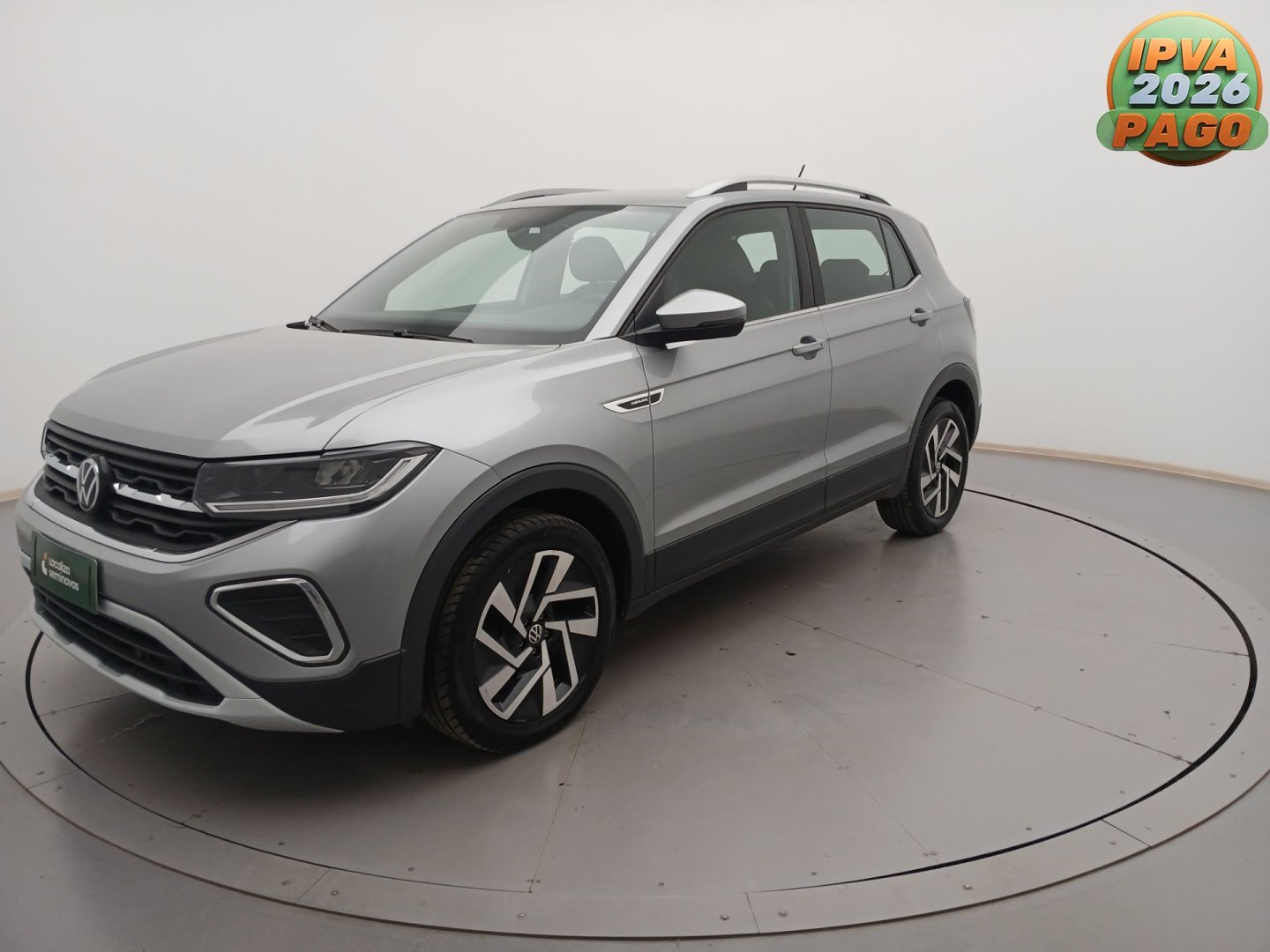 Volkswagen T-Cross Hig. 250 TSI 1.4 Flex 16V 5p Aut na cor Prata em Londrina / PR - 966720