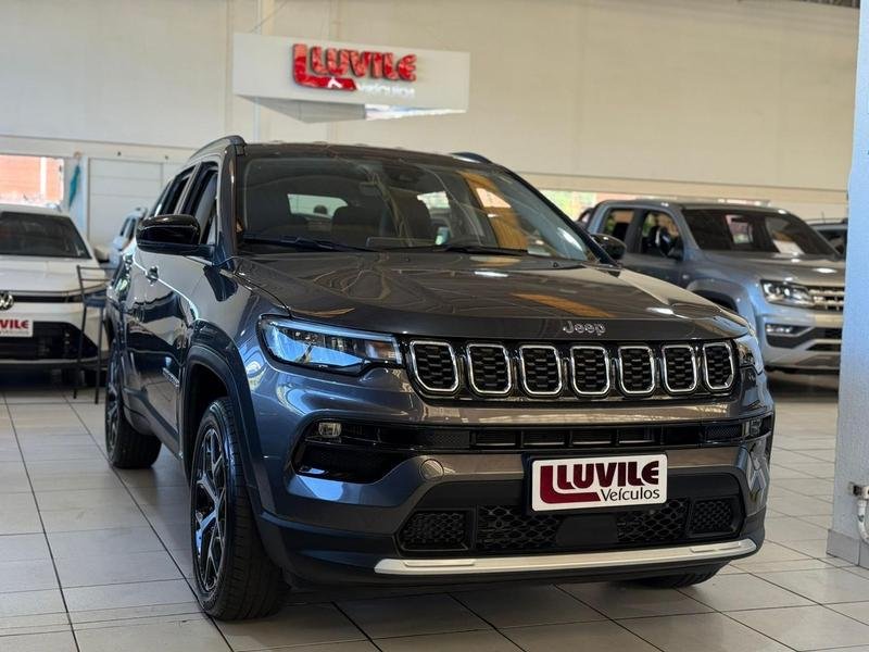 Jeep Compass LONG. T270 1.3 TB 4x2 Flex Aut. na cor Cinza em Curitiba / PR - 966982