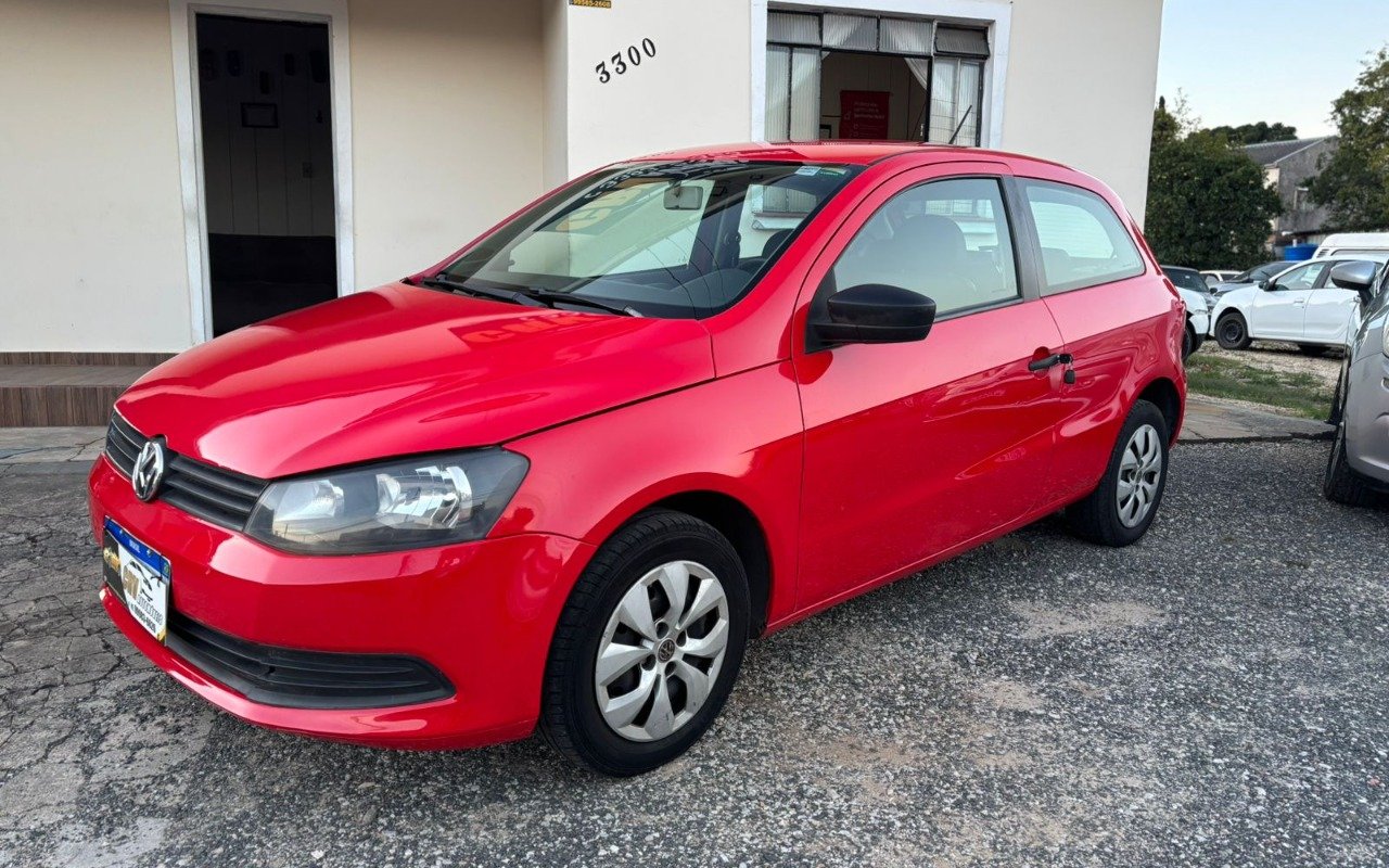 Volkswagen Gol (novo) 1.0 Mi Total Flex 8V 2p na cor Vermelho em Campo Largo / PR - 967046