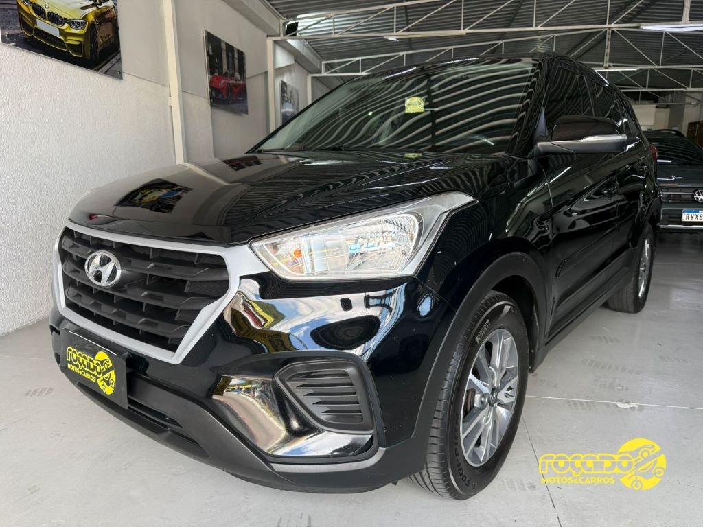 Hyundai Creta Attitude 1.6 16V Flex Aut. na cor Preto em São José / SC - 967051