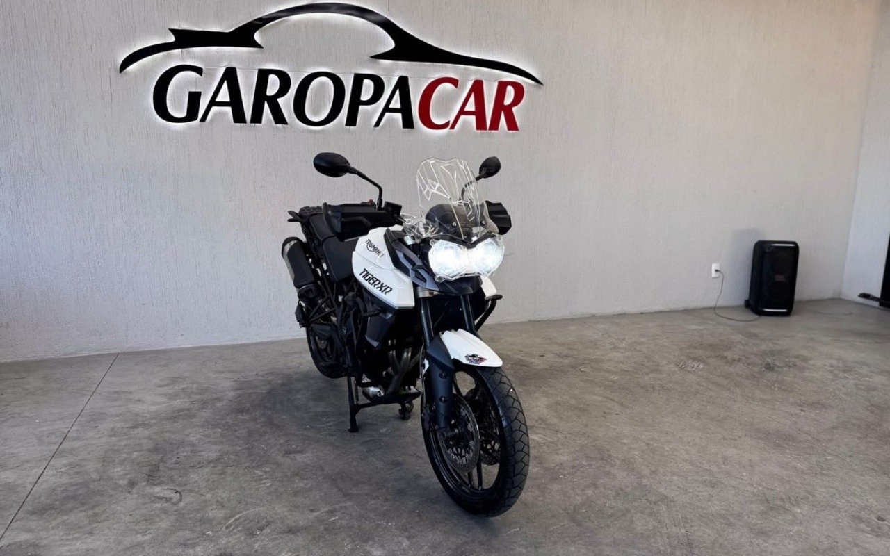 TRIUMPH TIGER 800 XR  na cor Branco em Garopaba / SC - 967146
