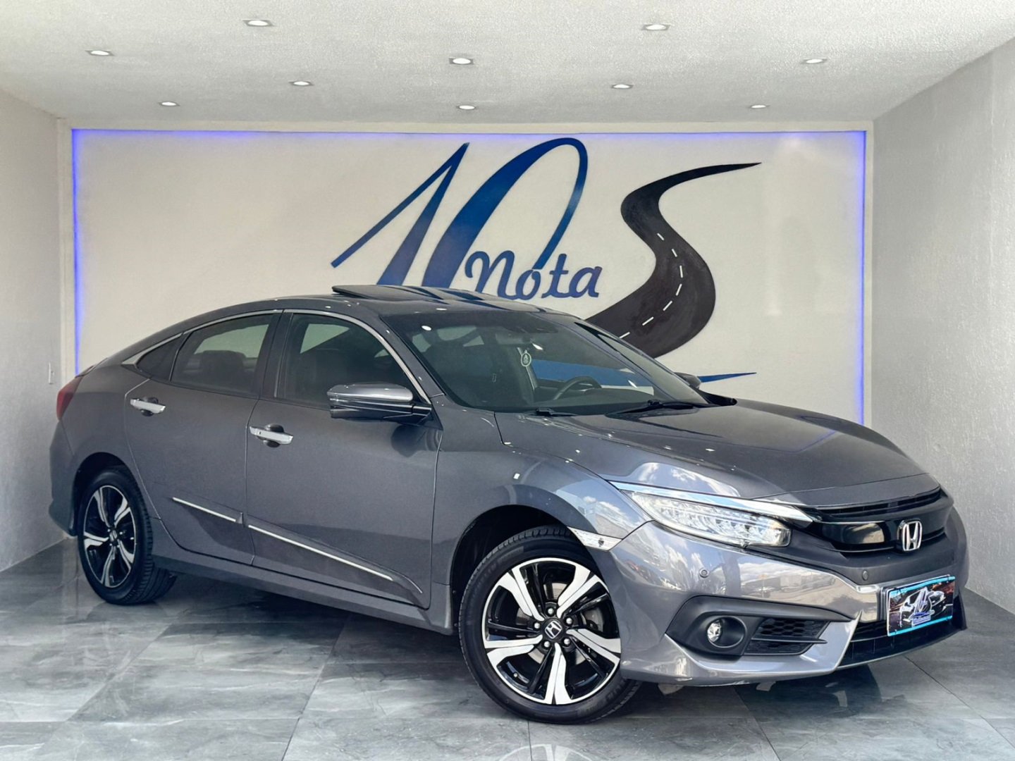 Honda Civic Sedan TOURING 1.5 Turbo 16V Aut.4p na cor Cinza em Curitiba / PR - 967183