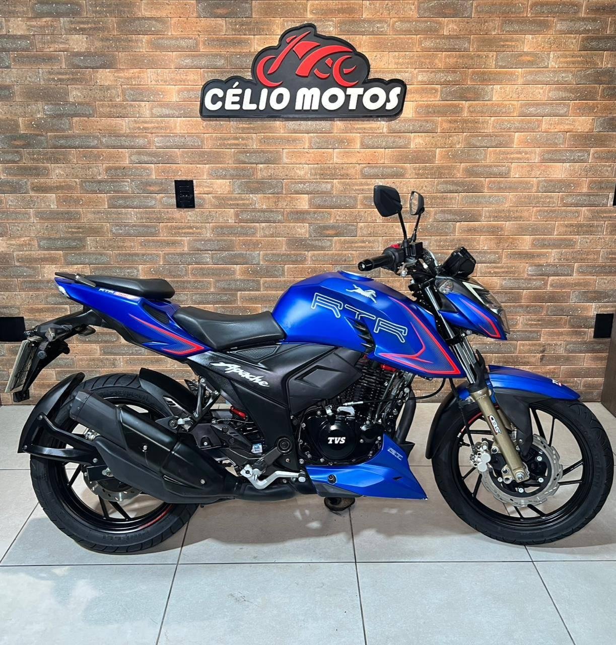 DAFRA APACHE RTR 200cc  na cor Azul em Palhoça / SC - 967205