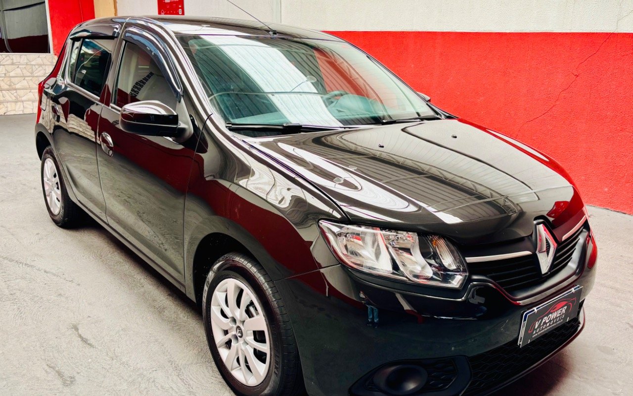 Renault Sandero Expression Hi-Power 1.0 16V 5p na cor Preto em Curitiba / PR - 967329