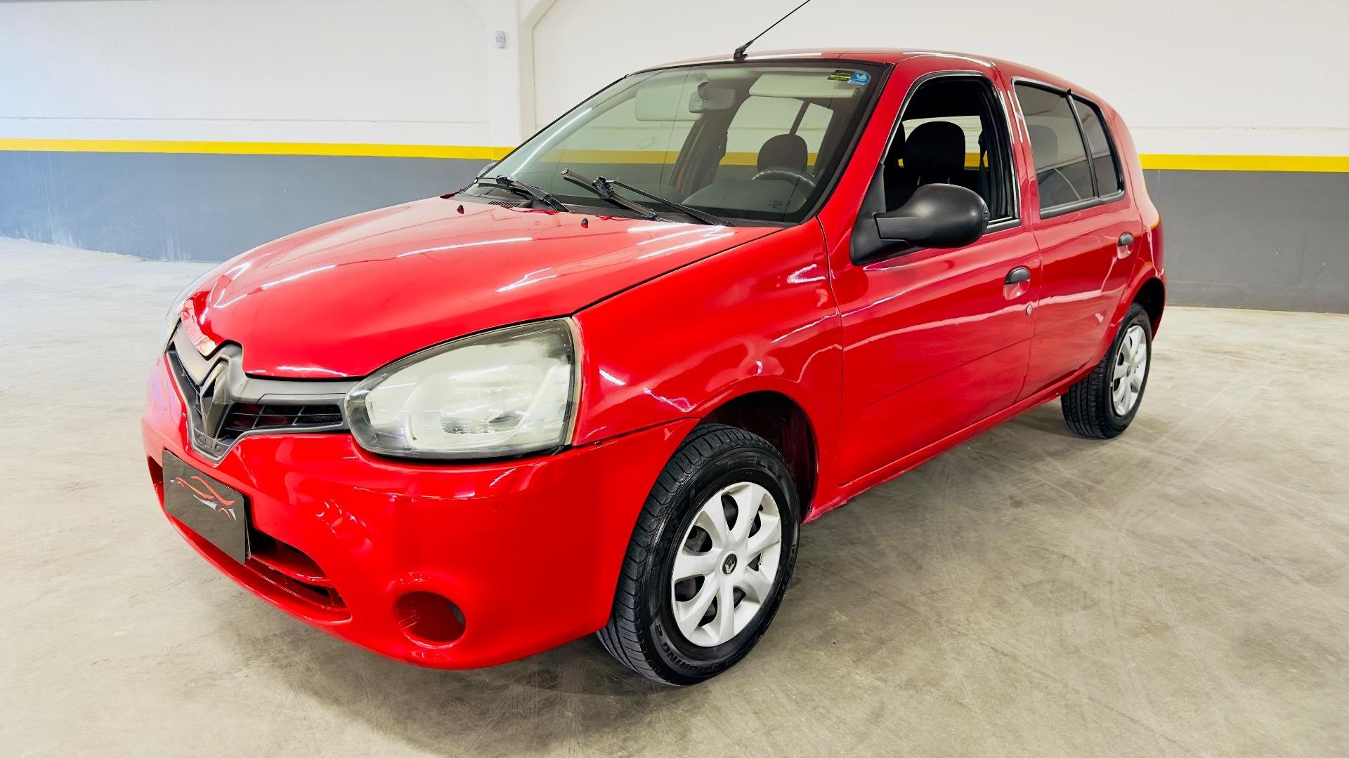 Renault Clio Expression Hi-Flex 1.0 16V 5p na cor Vermelho no Porto Alegre / RS - 967369