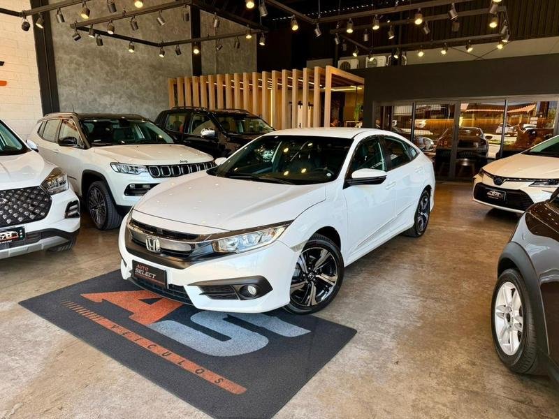 Honda Civic Sedan EXL 2.0 Flex 16V Aut.4p na cor Branco em Londrina / PR - 967398