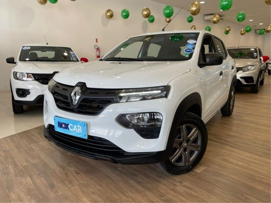 Renault Kwid Zen 1.0 Flex 12V 5p Mec. na cor Branco em Florianópolis / SC - 967402