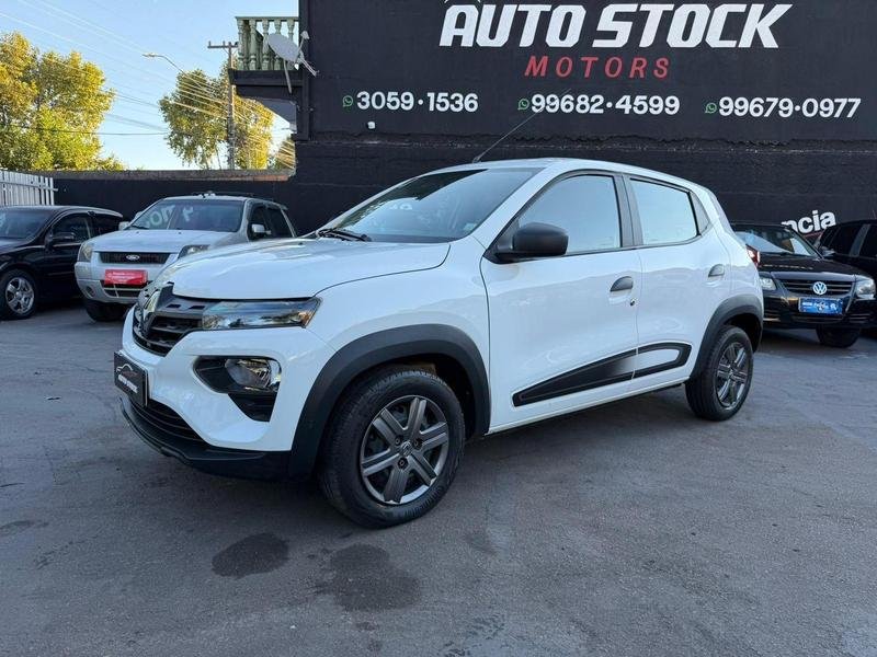 Renault Kwid ConnecTV 1.0 Flex 12V Mec. na cor Branco em Pinhais / PR - 967423