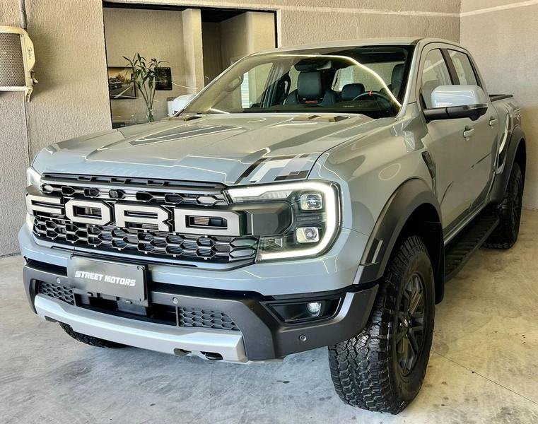 Ford Ranger Raptor 3.0 V6 Bi-Turbo 4WD AUT. na cor Cinza em Curitiba / PR - 967428