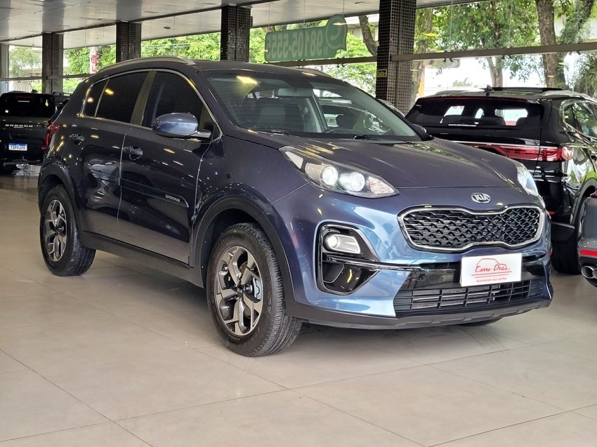 Kia Sportage LX 2.0 16V/ 2.0 16V Flex Aut. na cor Azul no Novo Hamburgo / RS - 967437