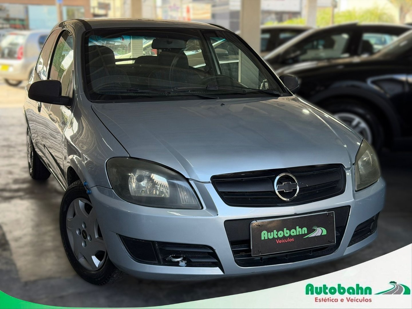 Chevrolet Celta Spirit 1.0 MPFI 8V FlexPower 3p na cor Prata em Joinville / SC - 967466