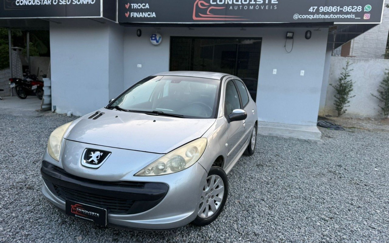 Peugeot 207 XS 1.6 Flex 16V 5p Aut. na cor Prata em Joinville / SC - 967497