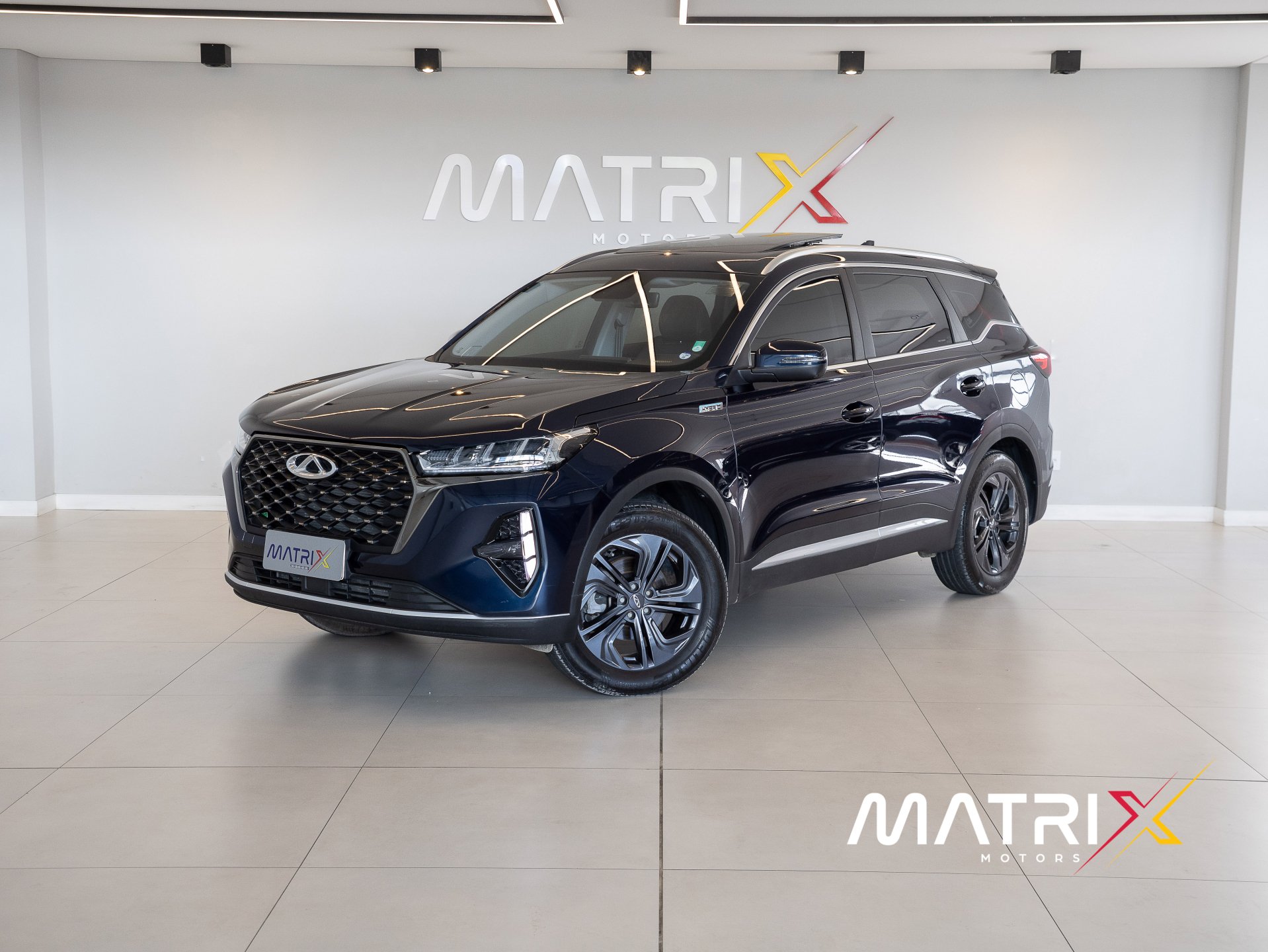 Caoa Chery Tiggo 7 PRO 1.5 Turbo (Híbrido) na cor Azul em São José / SC - 967911