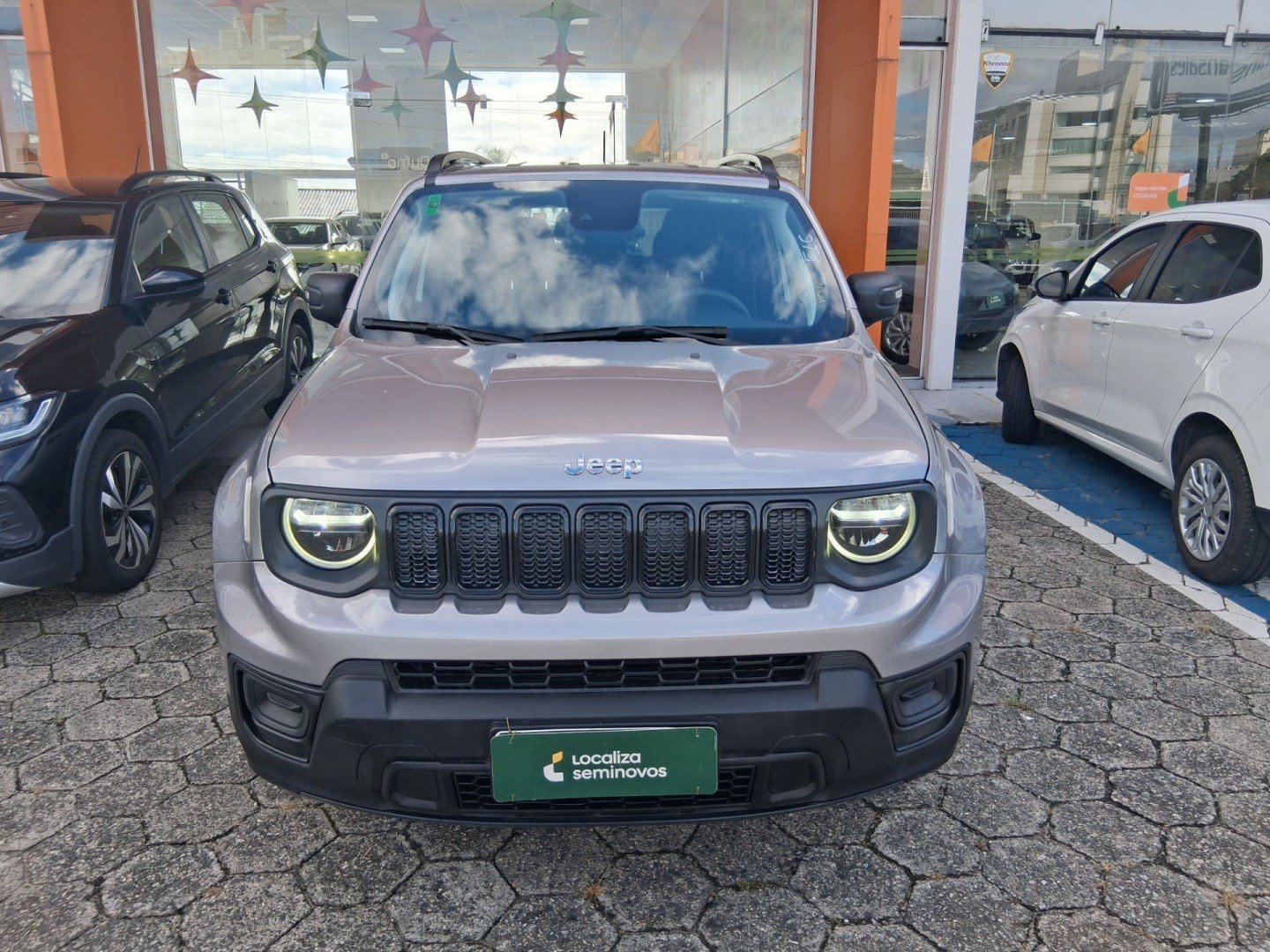 Jeep Renegade Sport T270 1.3 TB 4x2 Flex Aut. na cor Prata em Palhoça / SC - 968209