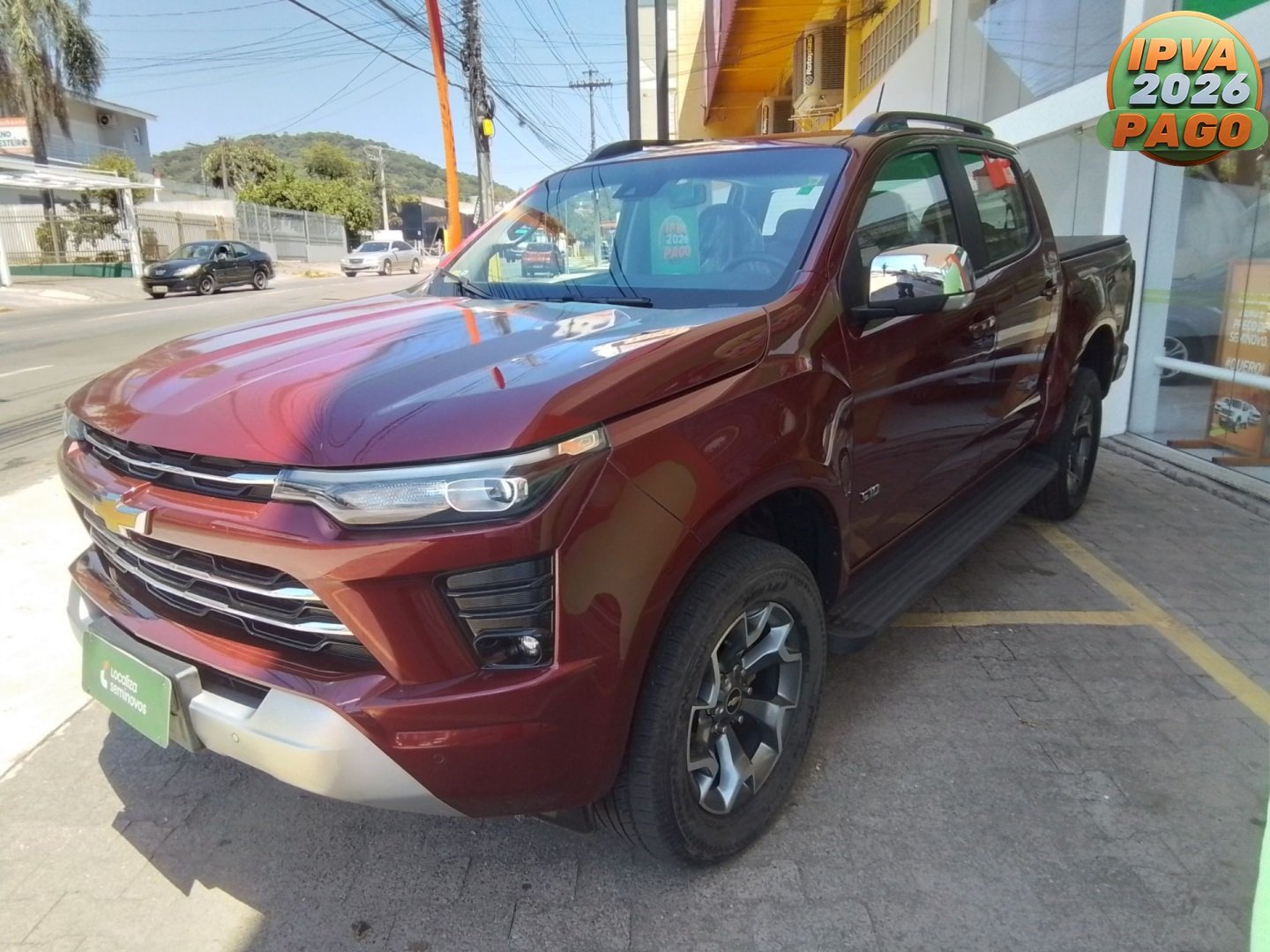 Chevrolet S10 Pick-Up LTZ 2.8 TDI 4x4 CD Dies.Aut na cor Vermelho no Santa Maria / RS - 968239