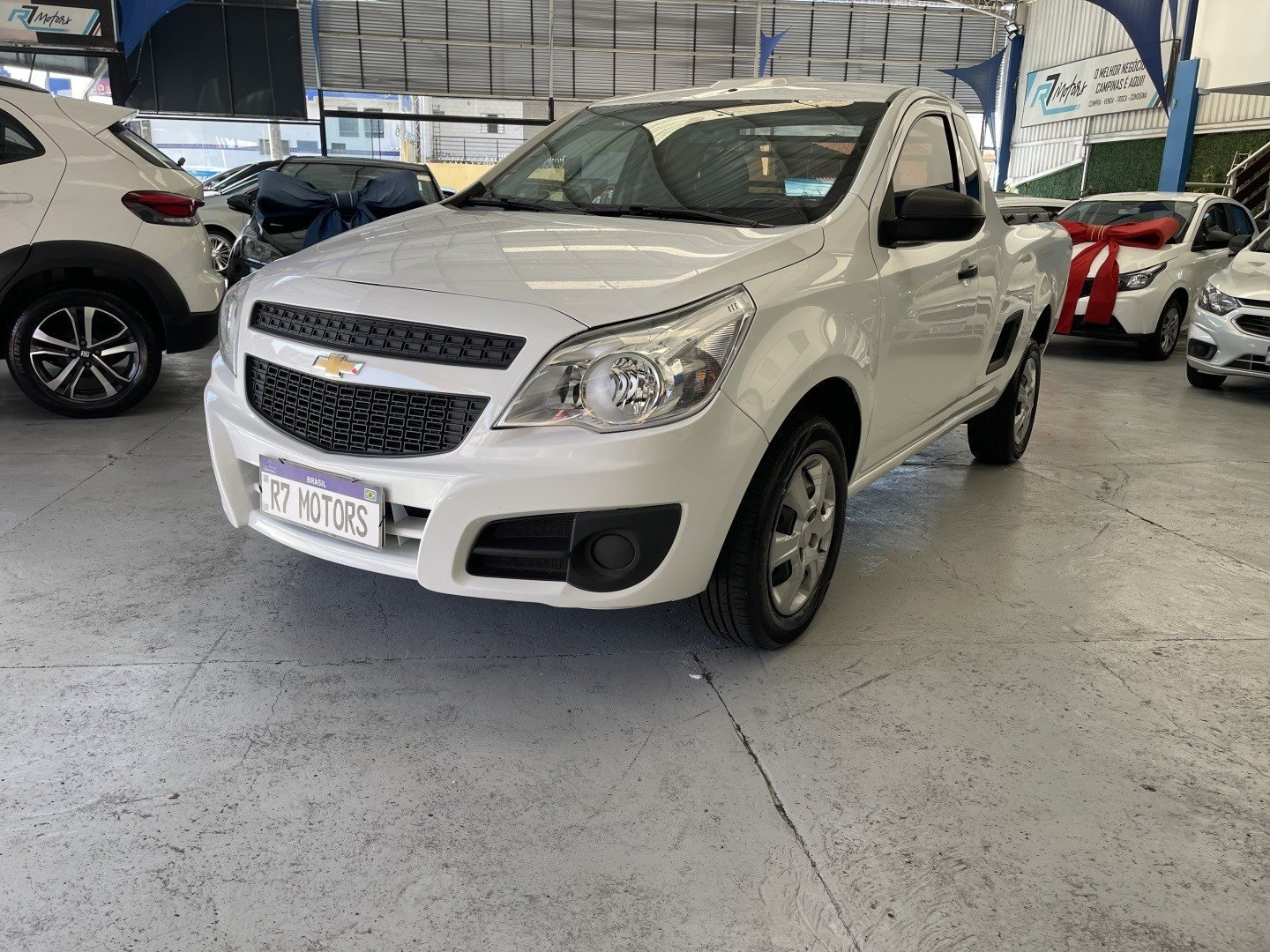 Chevrolet Montana LS 1.4 ECONOFLEX 8V 2p na cor Branco em Campinas / SP - 968932