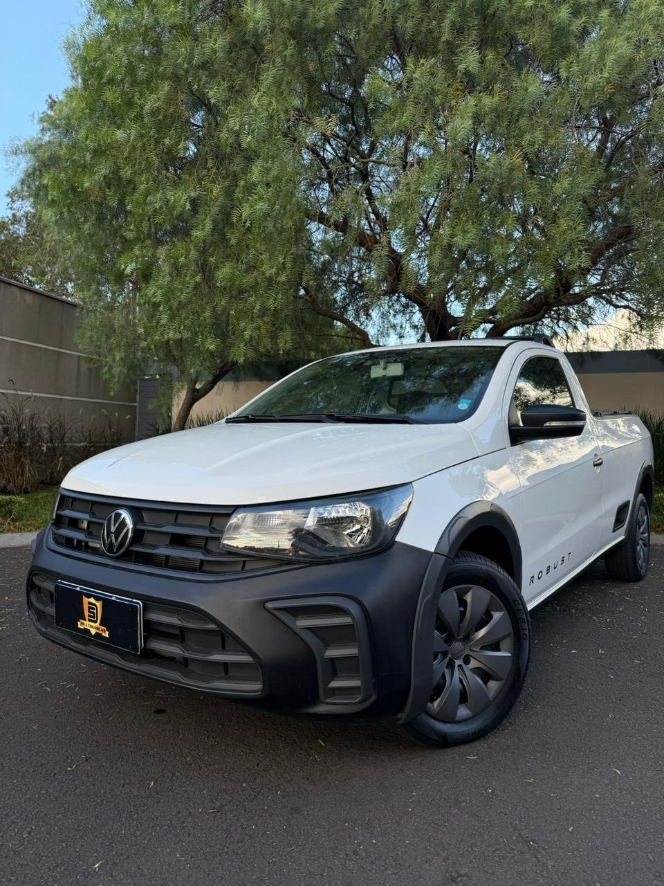 Volkswagen Saveiro Robust 1.6 Total Flex 8V na cor Branco em Ponta Grossa / PR - 968938