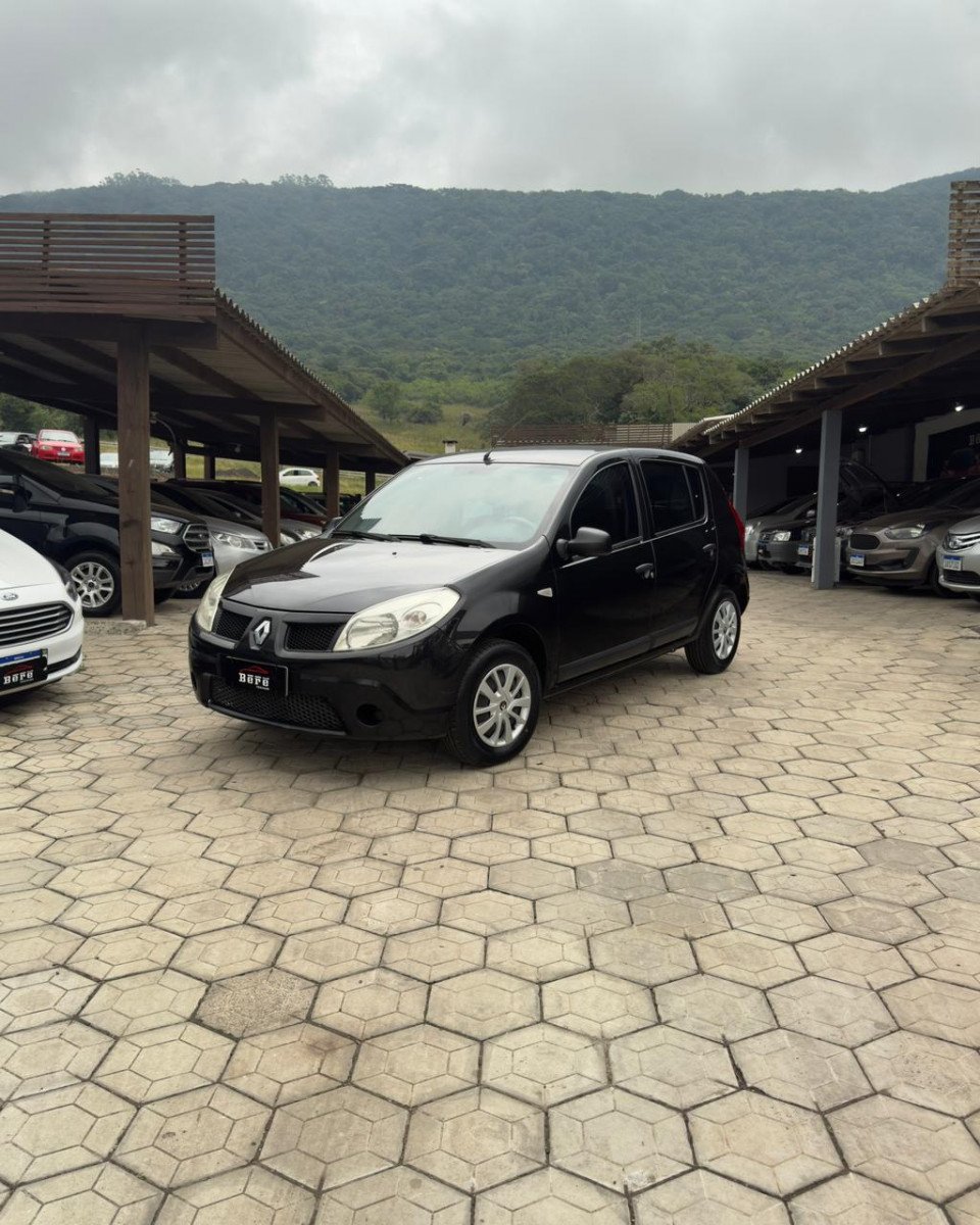 Renault Sandero Expression Hi-Flex 1.0 16V 5p na cor Preto no Osório / RS - 968999