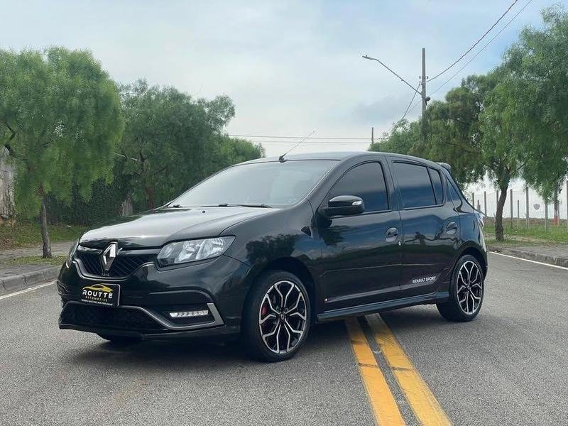 Renault Sandero RS Racing Spirit Flex 2.0 16V 5p na cor Preto em Curitiba / PR - 969094