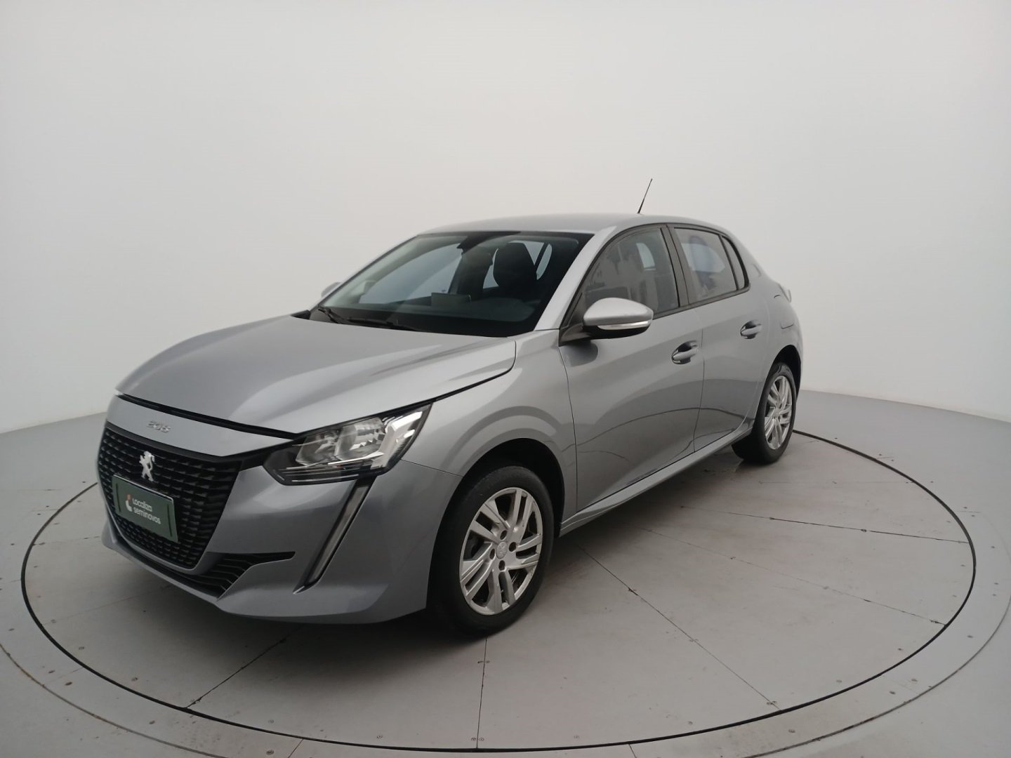 Peugeot 208 Active 1.6 Flex 16V 5p Aut. na cor Prata em Londrina / PR - 969332