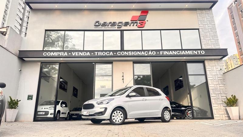 Ford Ka 1.0 SE/SE Plus TiVCT Flex 5p na cor Prata em Londrina / PR - 969338