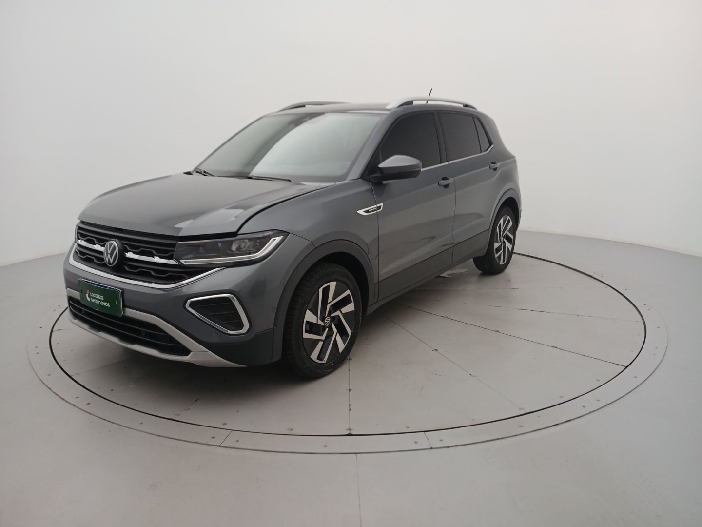 Volkswagen T-Cross Hig. 250 TSI 1.4 Flex 16V 5p Aut na cor Cinza em Joinville / SC - 969522
