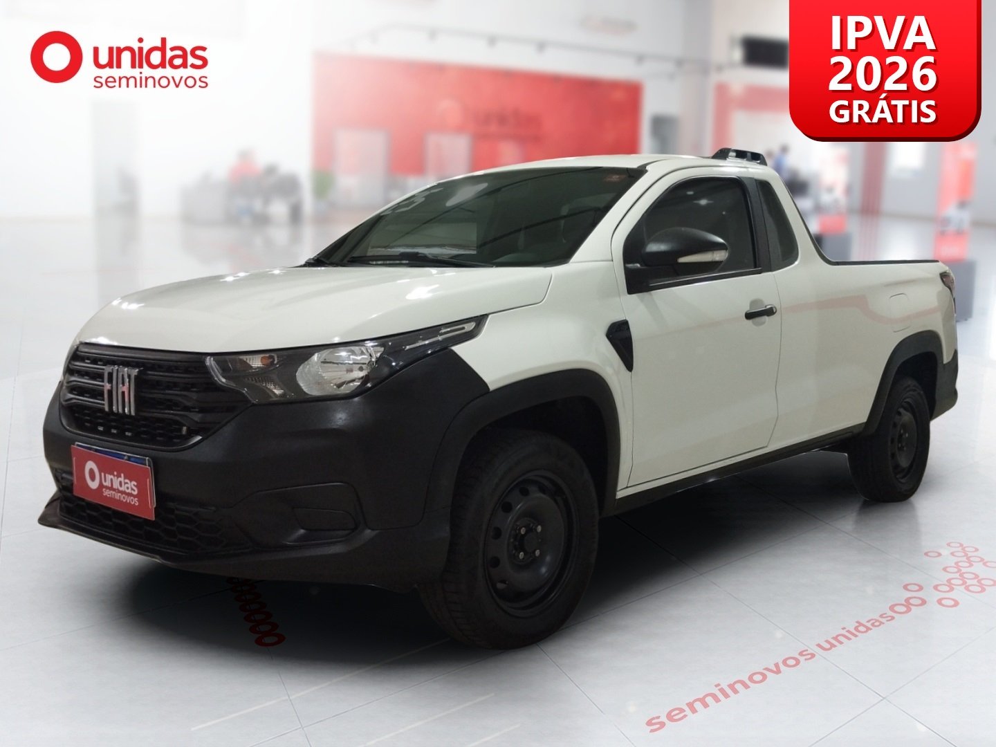 Fiat Strada 1.3 mpi Fire 8V 67cv CS na cor Branco no Canoas / RS - 969587