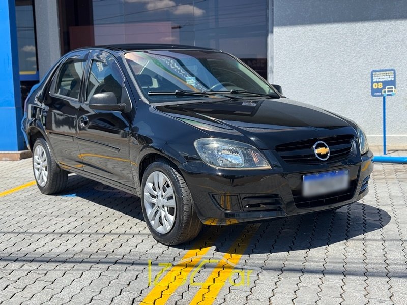 Chevrolet Prisma Sed. Joy 1.4 8V ECONOFLEX 4p na cor Preto em Guarapuava / PR - 969735