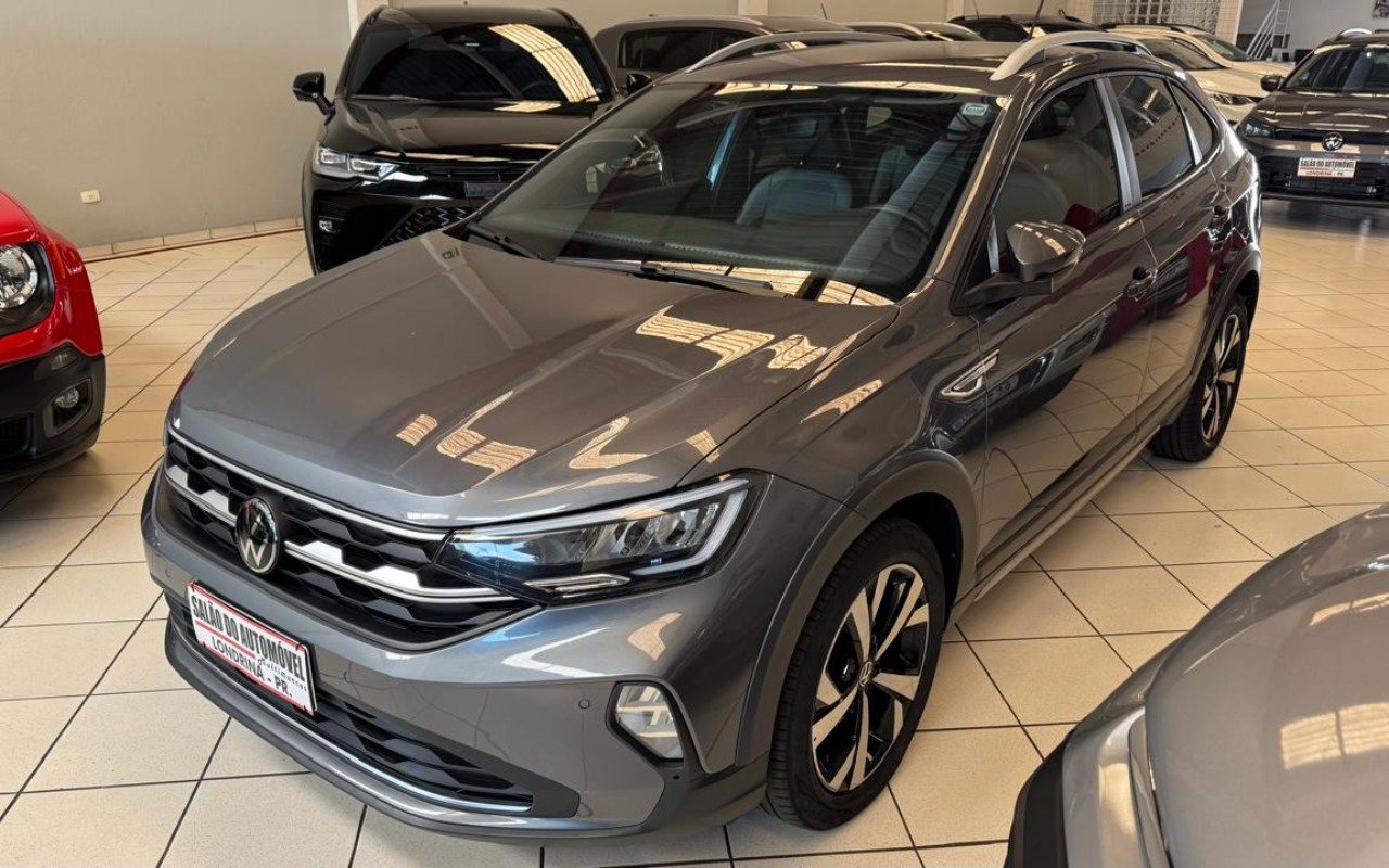 Volkswagen Nivus Highline 1.0 200 TSI Flex Aut. na cor Cinza em Londrina / PR - 969776