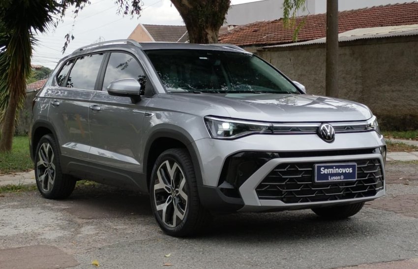 Volkswagen Taos Highline 1.4 250 TSI Flex Aut. na cor Prata em Curitiba / PR - 969899