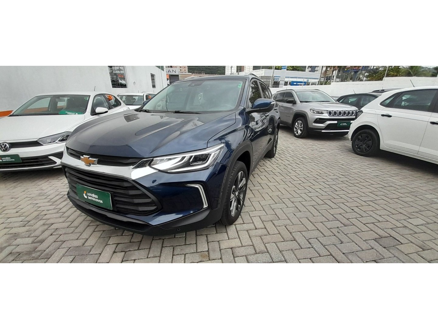 Chevrolet Tracker Premier 1.2 Turbo 12V Flex Aut. na cor Azul em Itajaí / SC - 969984
