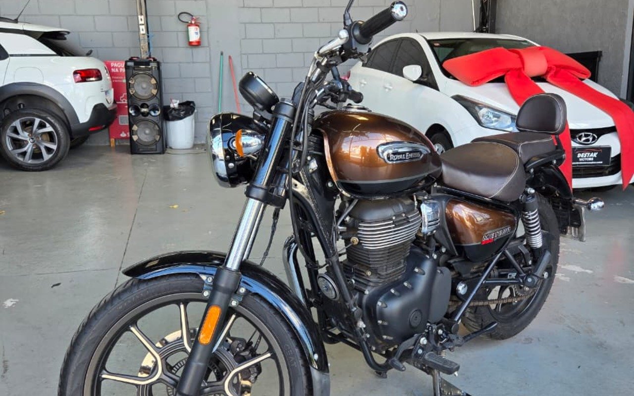 Royal Enfield Meteor 350 Fireball  na cor Marrom em Campinas / SP - 970024