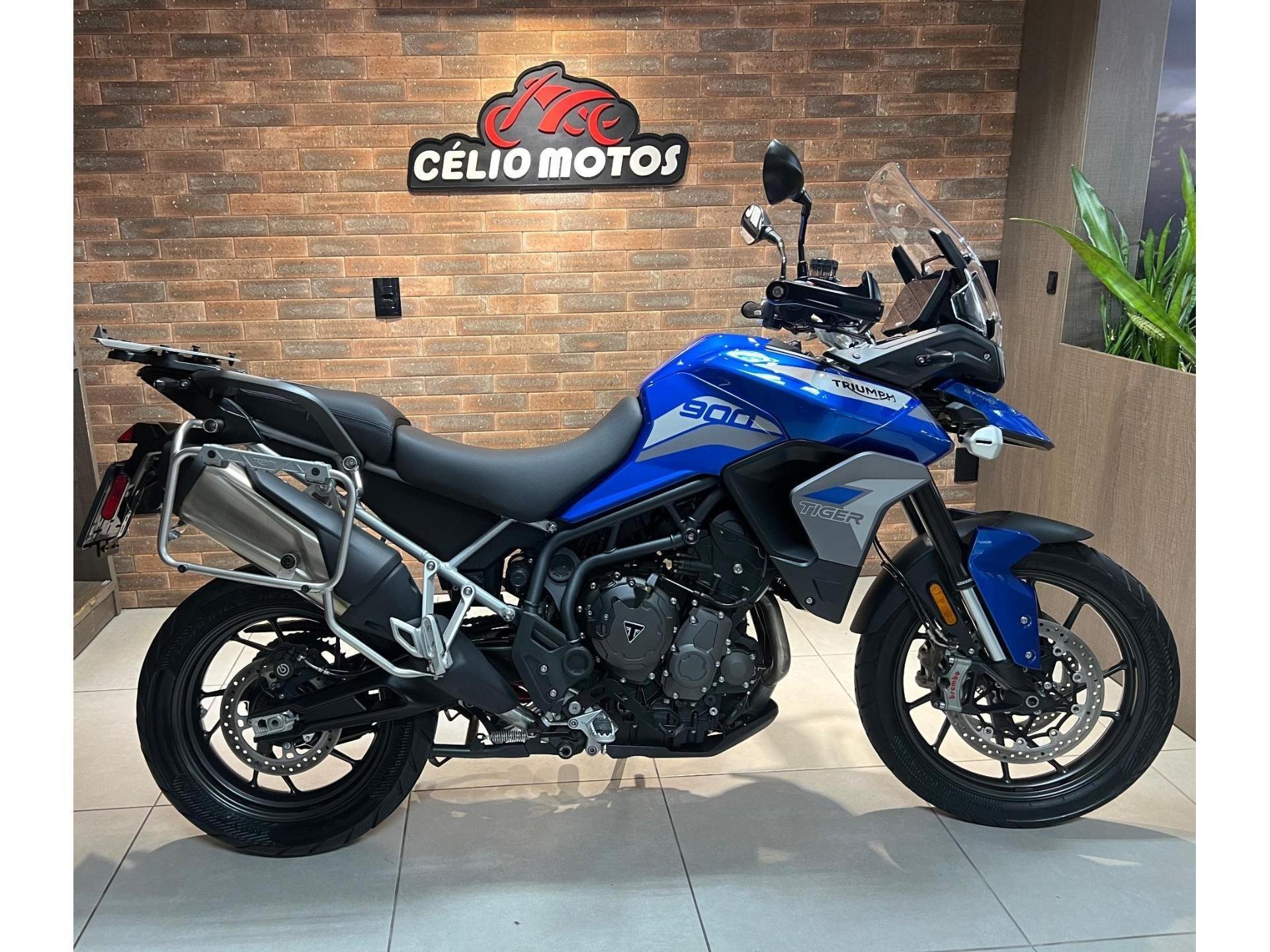TRIUMPH TIGER 900 GT PRO  na cor Azul em Palhoça / SC - 970150