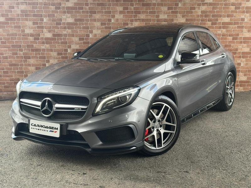 Mercedes-Benz GLA-45 AMG 4MATIC 2.0 Turbo Aut. na cor Cinza em Curitiba / PR - 970223