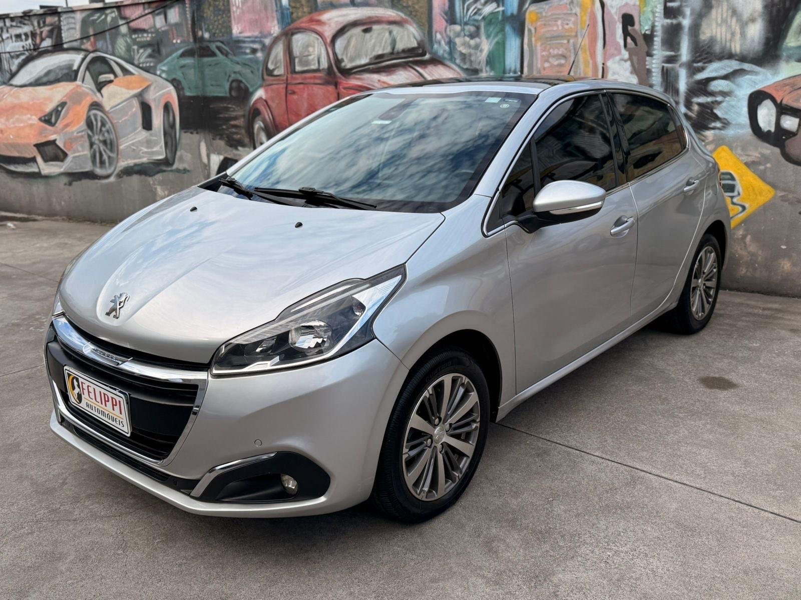 Peugeot 208 Griffe 1.6 Flex 16V 5p Aut. na cor Prata em Joinville / SC - 970416