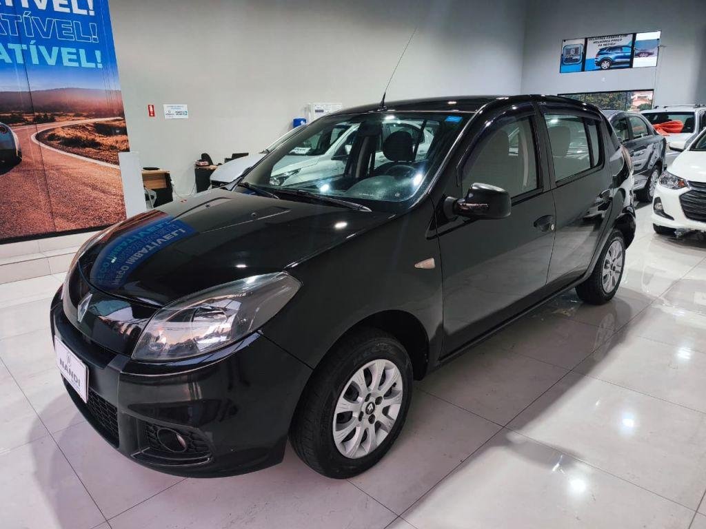Renault Sandero Expression Hi-Flex 1.0 16V 5p na cor Preto em Campinas / SP - 970476
