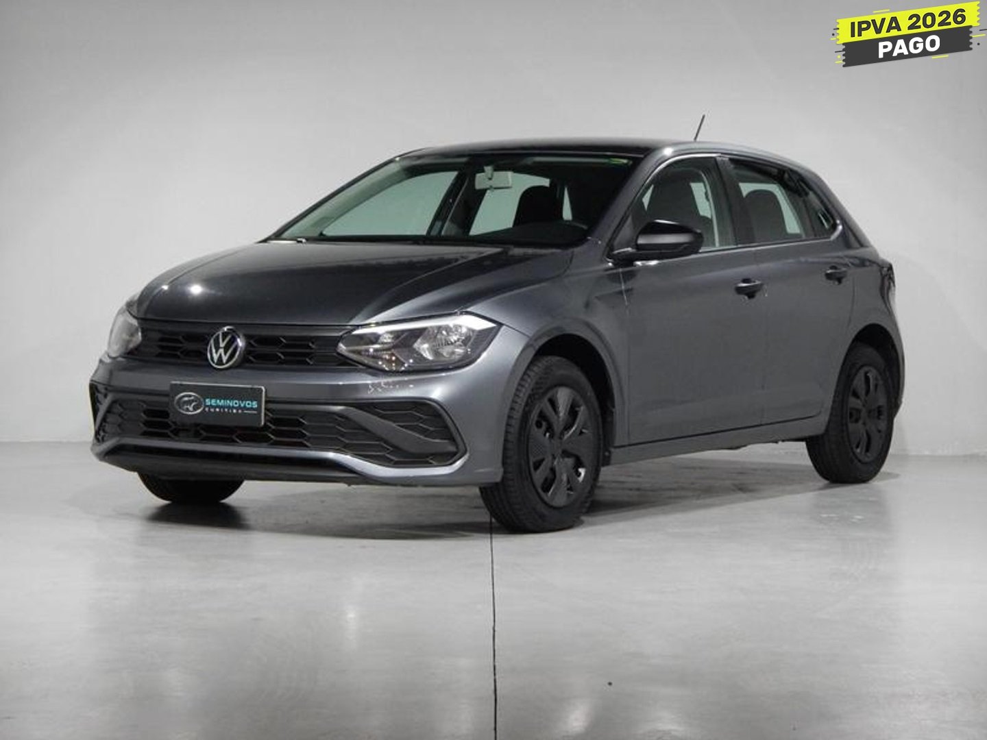 Volkswagen Polo 1.6 MSI Flex 16V 5p na cor Cinza em Curitiba / PR - 970503