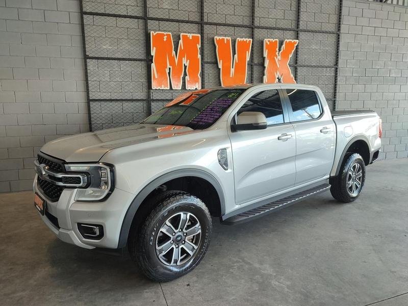 Ford Ranger XLT 3.0 V6 4x4 CD TB Die. Aut. na cor Prata em Ponta Grossa / PR - 970558