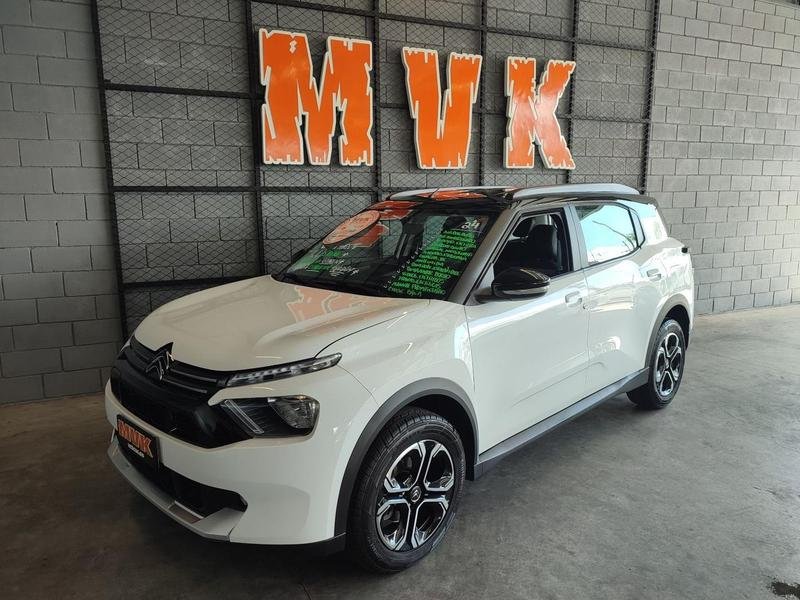Citroën C3 Aircross Shine 1.0 Flex TB 200 Aut. na cor Branco em Florianópolis / SC - 970791